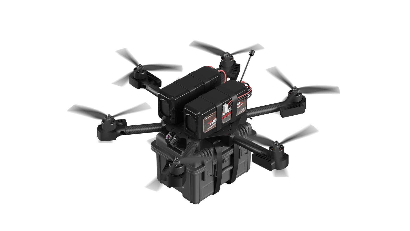 HS-P106M 8.5KG Payload Heavy Lift FPV Drone 145km/h 10km+ Range 6 Motors 6S - Image 2