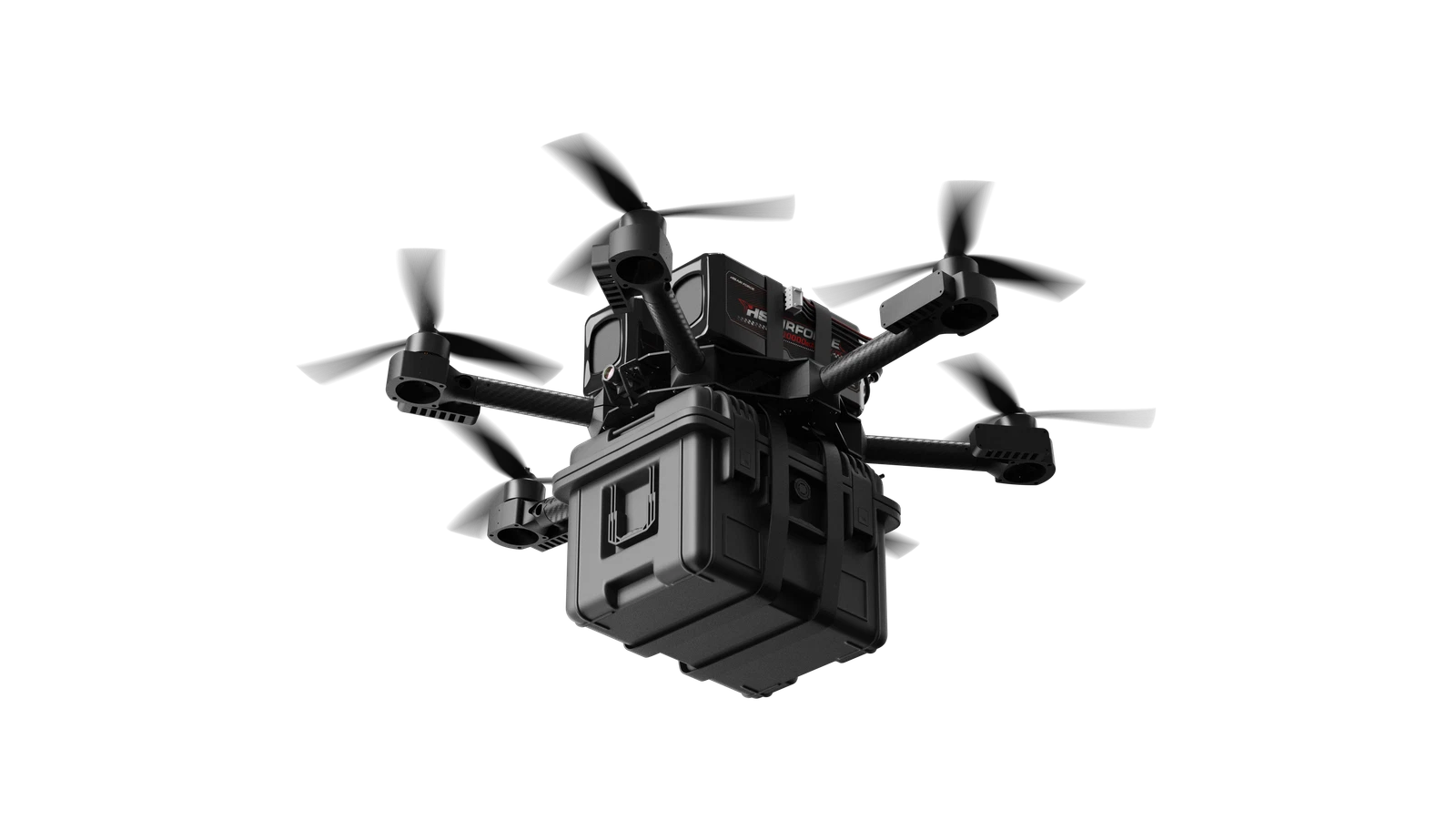 HS-P106M 8.5KG Payload Heavy Lift FPV Drone 145km/h 10km+ Range 6 Motors 6S